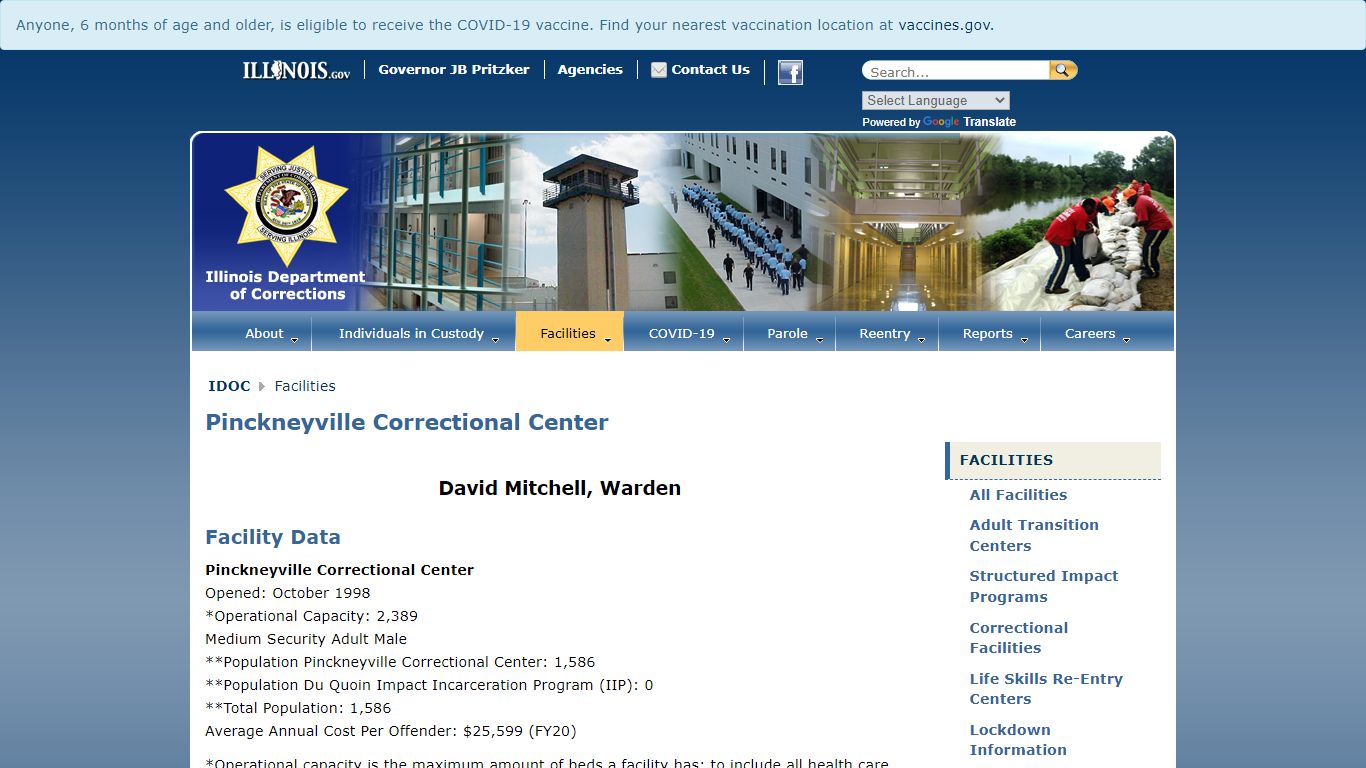 Pinckneyville Correctional Center - Illinois
